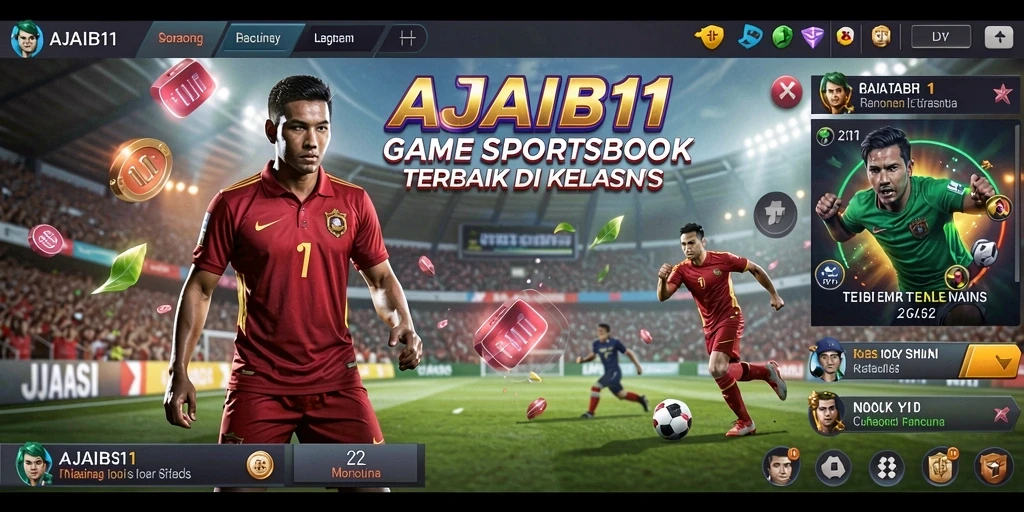 Tampilan antarmuka AJAIB11 yang menarik dan mudah digunakan.