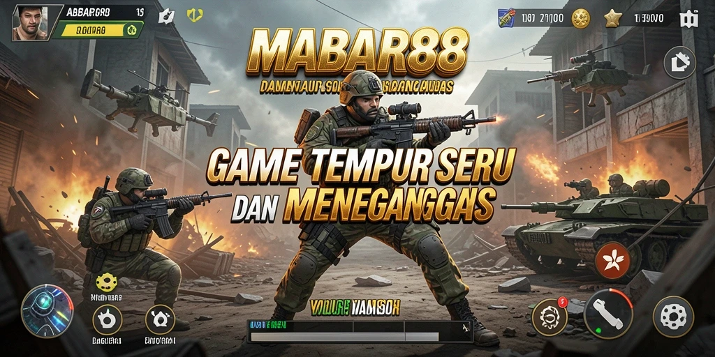Tampilan gameplay MABAR88 yang menegangkan dan seru.