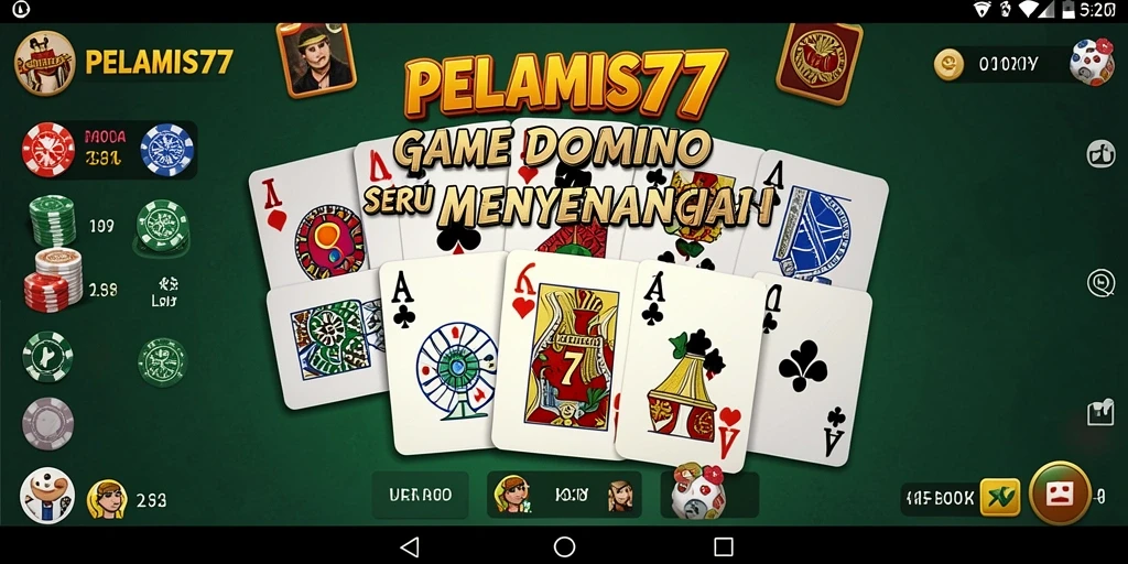 Tampilan gameplay seru dalam PELAMIS77 yang mengasah strategi permainan.