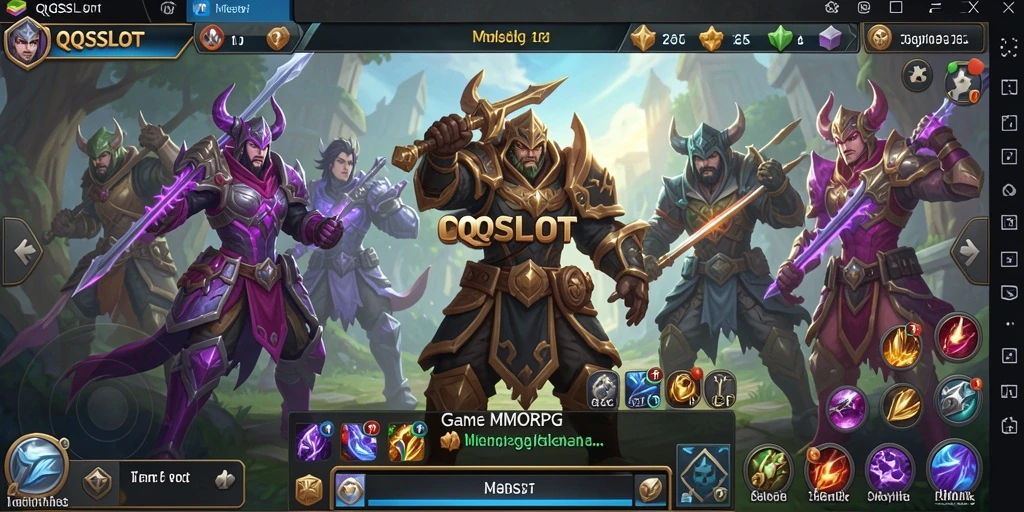 Gameplay seru dalam QQSLOT dengan berbagai aksi dan petualangan menarik.