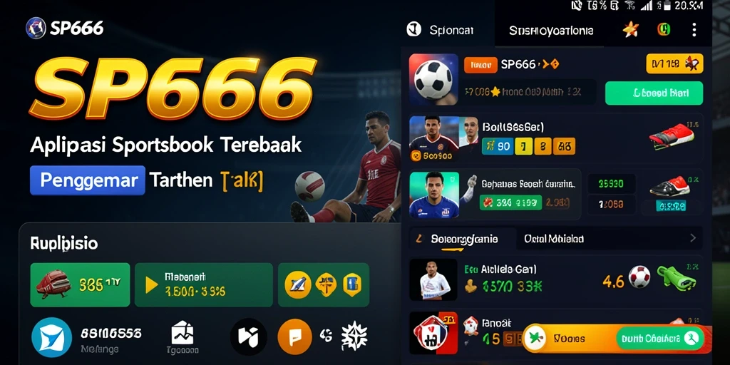 Tampilan gameplay menarik dari aplikasi Sportsbook SP666.